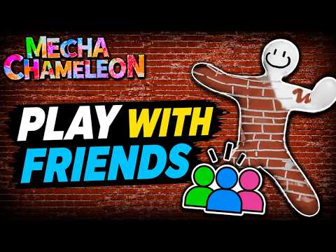 YouTube thumbnail for a MECCHA CHAMELEON play-with-friends video